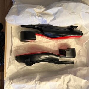 Louboutin slingbacks